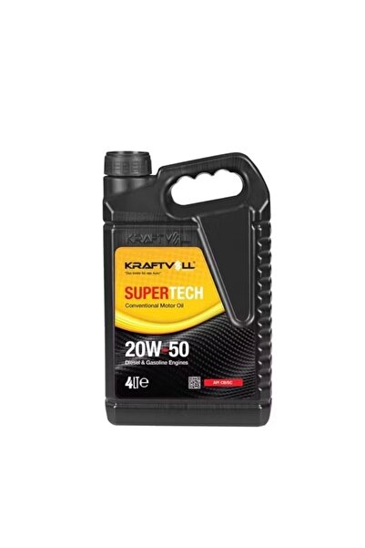 20W-50 Motor Yağı 4 Litre Yüksek Kilometreli Araçlar İçin
