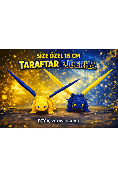 CEREN YÜCEL Ejderhanı nasıl Eğitirsin? 16 cm çiftli / Taraftar ejderha