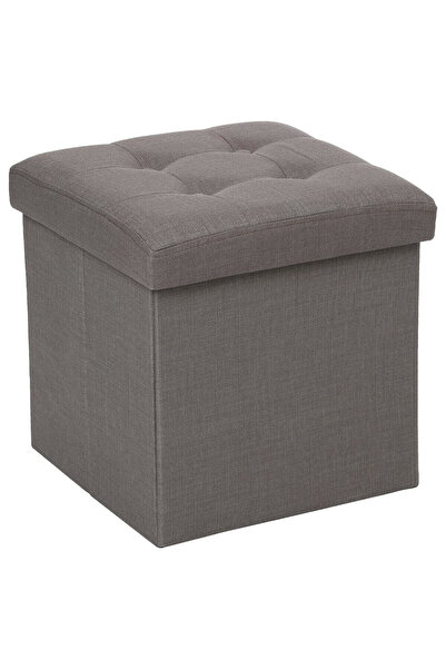 Brius Taburet pliabil Atmosphera Lysandre cu spatiu de depozitare, 38x38x38 c...