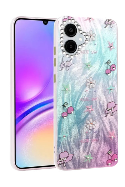 Generic Brand Samsung Galaxy A06 Case Blade Mirrored Pattern Cover - Pattern 4