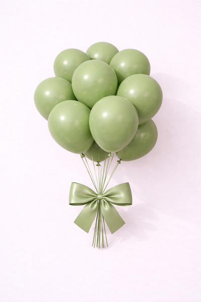 eğlencemarketi Kalisan 10’lu Retro Balon 12 İnç Doğum Günü Parti Balonu Seti