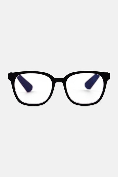 A & A Glasses Women WRS7000S Round Reading Glasses, Black