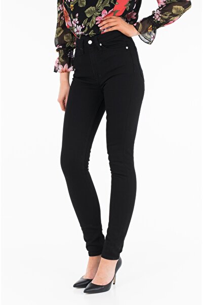Calvin Klein HIGH RISE SJINNY MODERN CLASSICS Kadın yüksek bel jean kot