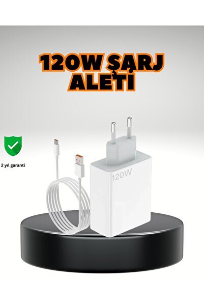 Genel Markalar 120 Watt Ultra Hızlı Şarj Seti Realme 7 8 9 Pro Uyumlu