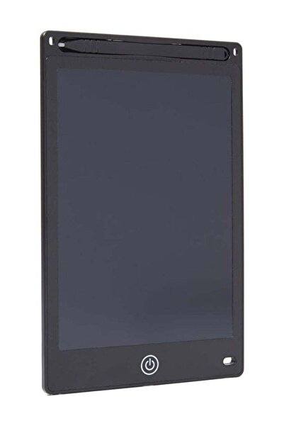 Bison لوح كتابة LCD مع قلم 8.5 بوصة أسود للأطفال متين وقوي