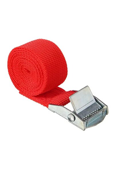 ottotekss 2,5 cm Mini Mandallı Polyester Bağlama Kayışı 2 Metre Metal Tokalı ...