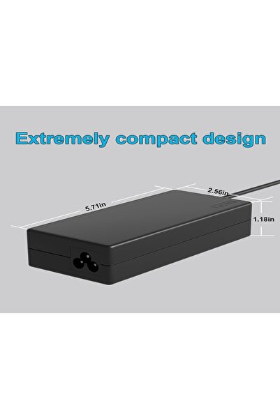 jsbazar 135W Laptop Charger Fit for Lenovo Thinkpad P1, 135W AC Adapter Slim Tip 4X20E50558
