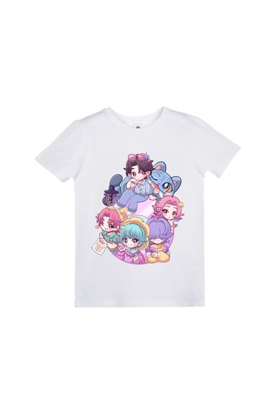 EZ Design تي شيرت للأطفال بتصميم مطبوع من K-pop Huntrix