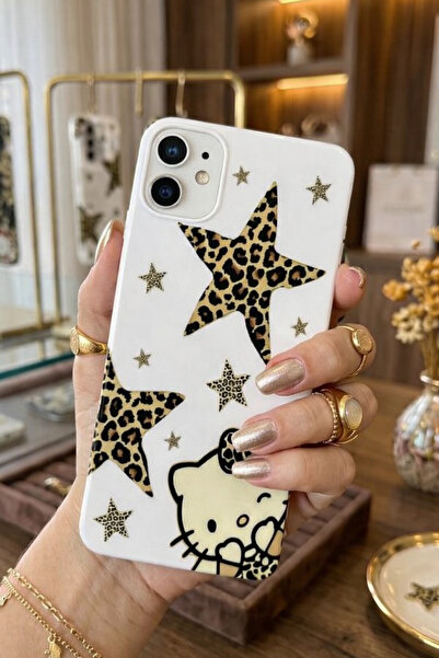 OVADA İphone 11 Uyumlu Trend Leopar Desenli Silikon Telefon Kılıfı