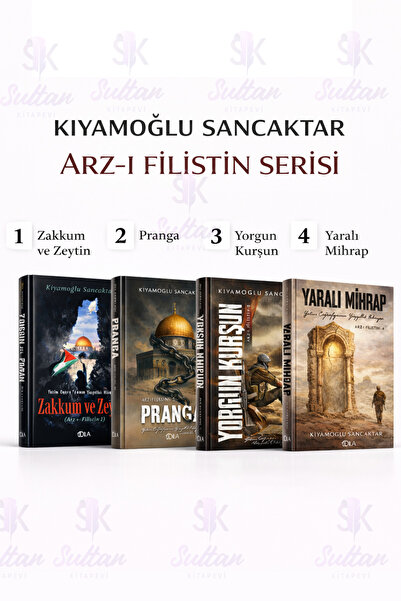 Dila Yayıncılık Arzı Filistin Serisi Kıyamoğlu Sancaktar 4 Kitap Seti