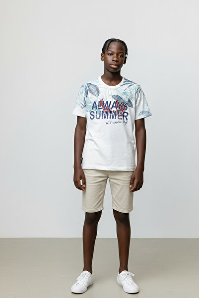 BİLGENS BUTİK Boy's Cotton T-Shirt