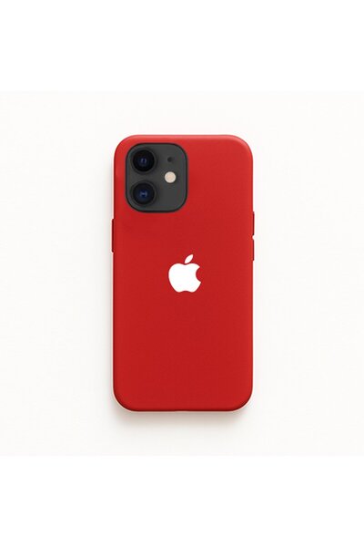 DEMİNA iPhone 11 Compatible Velvet Inside Launch Case with Logo