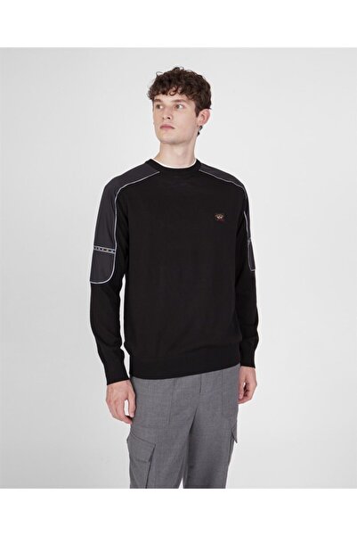 PAUL&SHARK الرجال محبوك جولة الرقبة C.wصوف