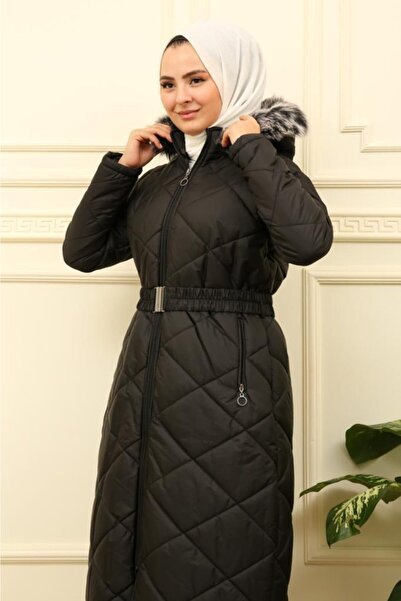 lurex moda Quilted Fur Coat
