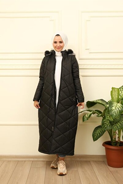 lurex moda Quilted Fur Coat