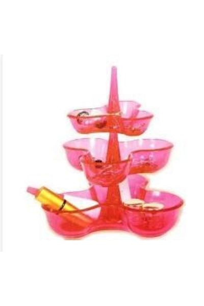 Bifirsat 3-Tier Jewelry Jewelry Makeup Organizer Stand