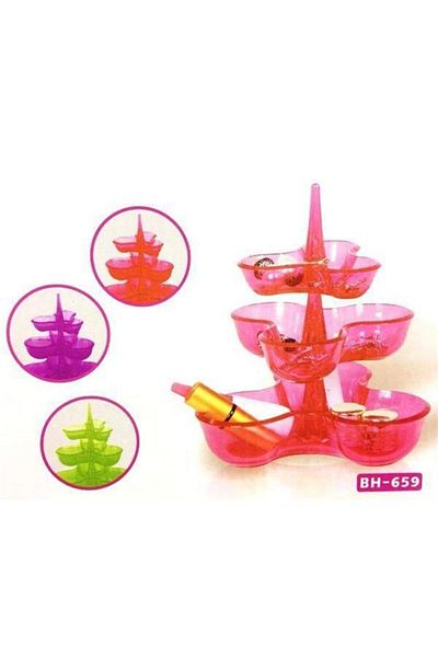 Bifirsat 3-Tier Jewelry Jewelry Makeup Organizer Stand