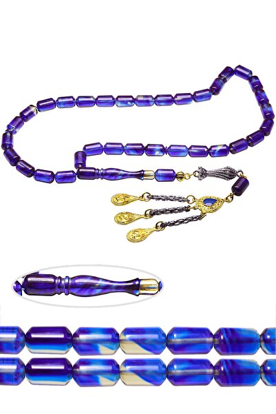 Tesbih Atölyesi Парламент Блакитний колір Золоте покриття Плюшевий вогняний б...