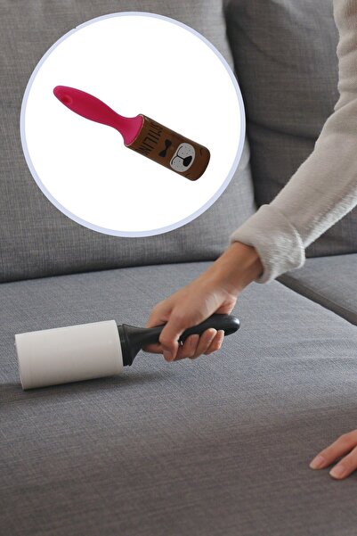 Buffer 3 Pieces Practical Hair Removal and Dust Cleaning Adhesive Collection Roller 50 Sheets