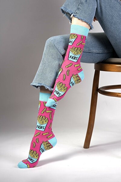 Ozzy Socks Fries Patterned Socks