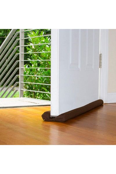 HeiN Under Door Heat Insulation Sponge Wind Sound Insect Prevention 4 Pieces