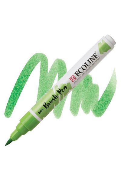 Talens Ecoline Brush Pen Brush Tip Pen 601 Light Green