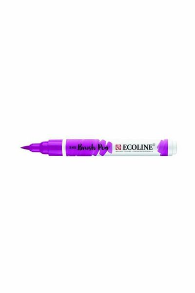 Talens Ecoline Brush Pen Brush Tip Pen 545 Red Violet