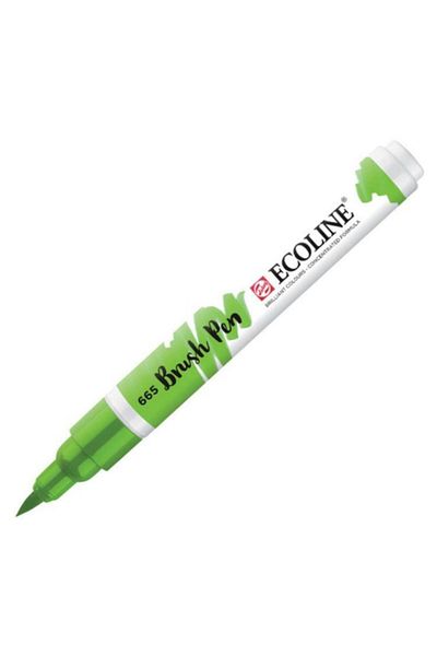 Talens Ecoline Brush Pen Brush Tip Pen 665 Spring Green