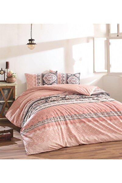 Kristal Double Ranforce Sleeping Set Mirza Salmon