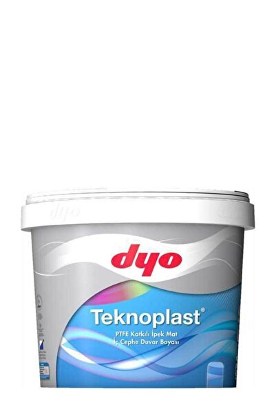 Dyo Teknoplast Teflonlu Antibakteriyel Ipek Mat Iç Cephe Duvar Boyası 0001 Be...