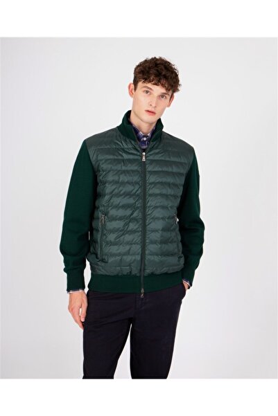 PAUL&SHARK Men's Padded Waistcoat C.wWool Plus Size Jacket