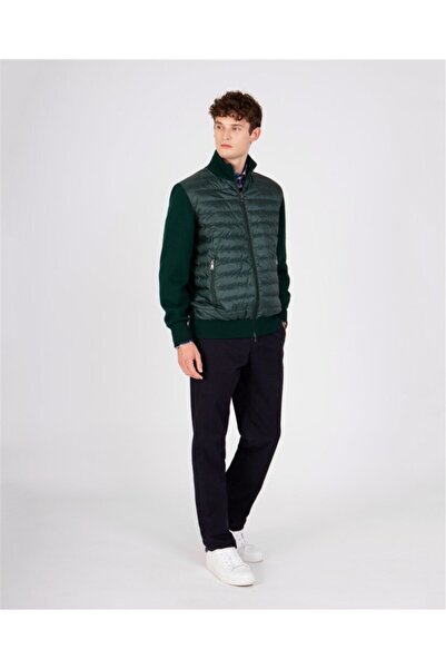 PAUL&SHARK Men's Padded Waistcoat C.wWool Plus Size Jacket