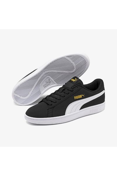 Puma Smash V2 Buckite Men's Black Sports Shoes