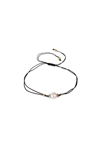 Saff Doğal Taş Certified Pearl Real Freshwater Pearl Design Bracelet201957