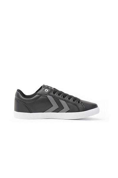 hummel Unisex Μαύρα αθλητικά παπούτσια - Deuo Court Heritage