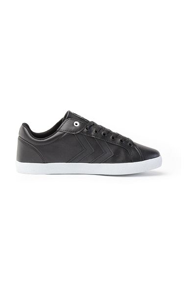 hummel 211360 -2024 Deuo Court Heritage Black Mono Sneaker
