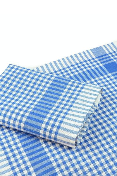 Softest Lavetă de uscare în carouri Piti Albastru 4 buc