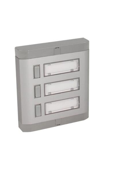 Mutlusan 3 Lü Alüminyum Zil Butonu 1. Kalite