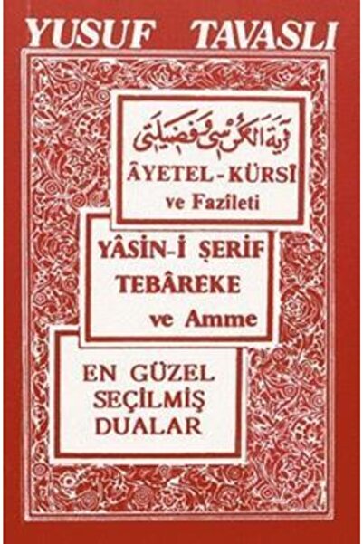 Tavaslı Yayınları Ayetel-kürsi ve Faziletleri - Yasin-i Şerif ve Amme (cep Bo...