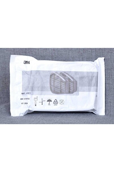 3M Maske 3m 6057 Organik Inorganik Asit Ve Amonyak Gaz Buhar Filtresi Çift
