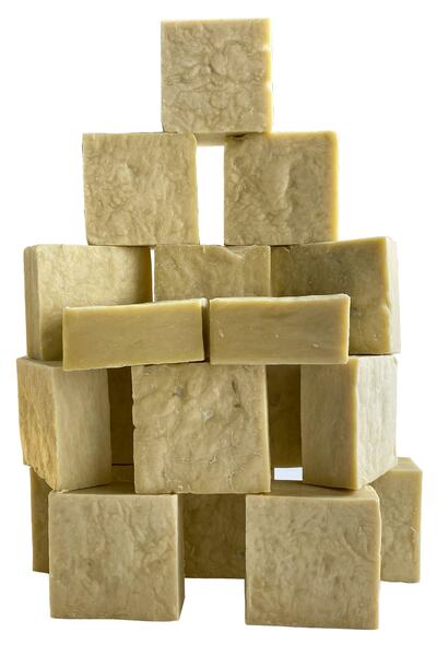 aktarloji 5 Molds Rice Soap 100% Natural Handmade