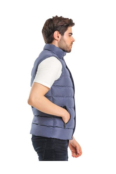 Slazenger Мъжки елек Zula - цвят петрол, модел St21ye010-825