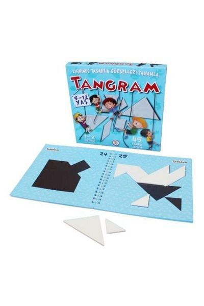 Tes Yayıncılık 7-Piece Tangram Brain Teaser