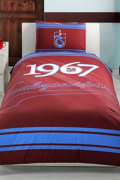 Taç Licensed Single Duvet Set - Trabzonspor Logo