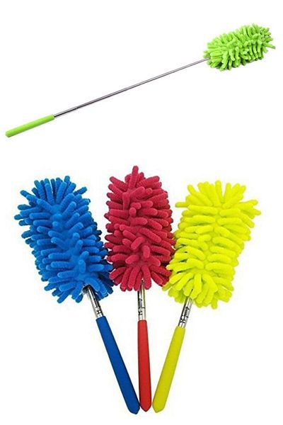 Buffer Practical Telescopic Microfiber Dusting Brush - Extendable Apparatus