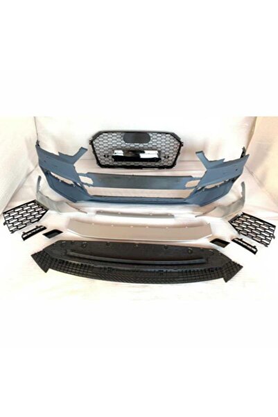 OLED GARAJ Audi A4 İçin Uyumlu İçin Uyumlu Rs4 Full Ön Tampon Panjur Set 2017+