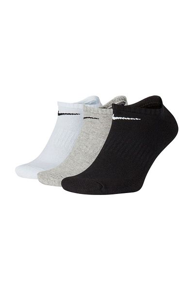 Nike Unisex Sports Socks - Everyday Cushioned No-Show - SX7673-964