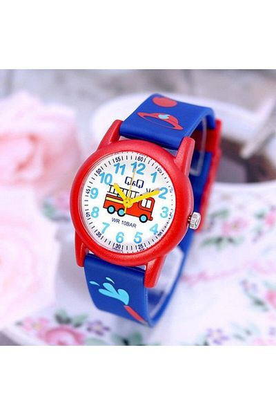 Q&Q Vr89j019y Unisex Waterproof Children's Wristwatch