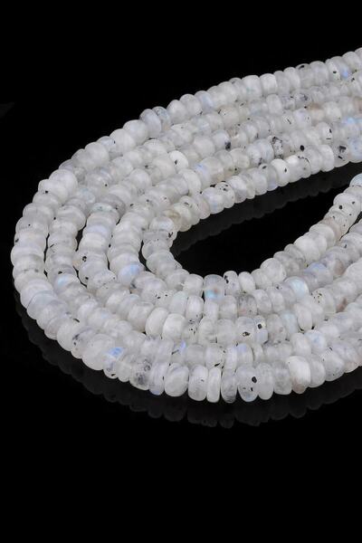 Dünya Doğal Taş Șaibă Moon Stone Dizi - Dizi0299