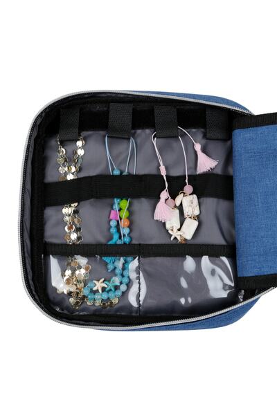 Bakras Намисто, сережки, каблучки, роздільна сумка для прикрас, скринька для прикрас